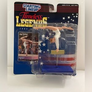 STARTING LINEUP TIMELESS LEGENDS 1996 EDITION OLGA KORBUT #68820 W/ Card New